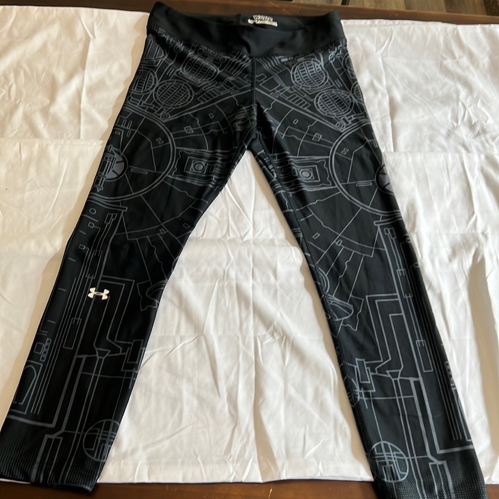 Under Armour Star Wars Black Leggings size L